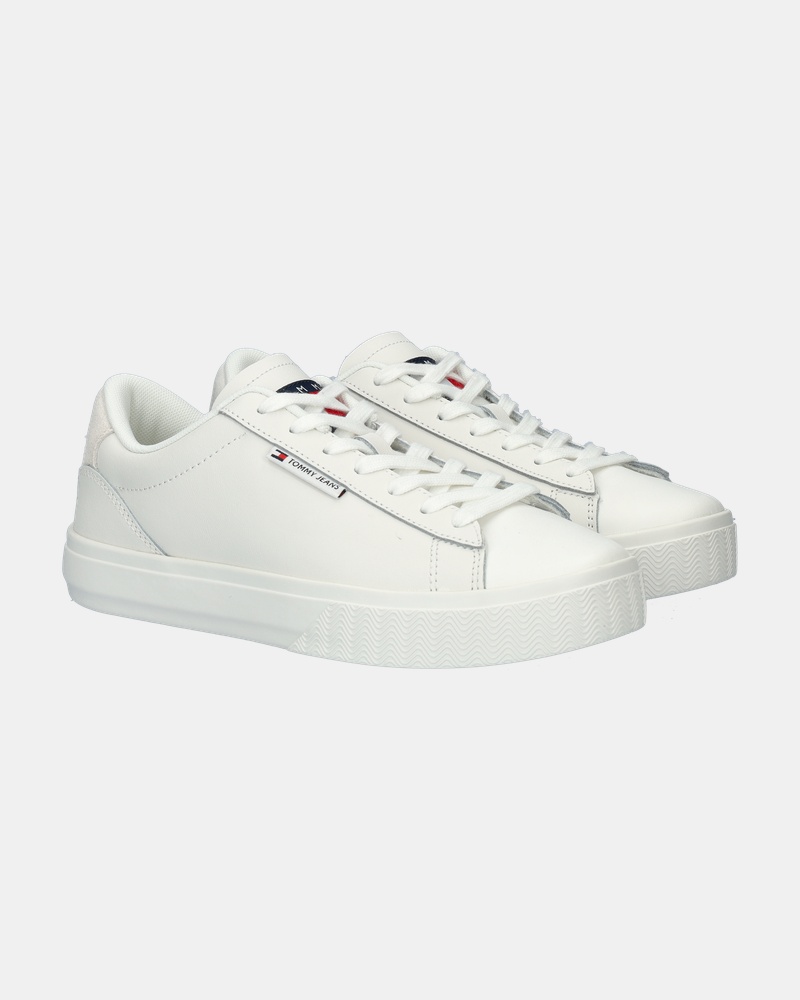 Tommy Jeans Cupsole Lage sneakers  - wit