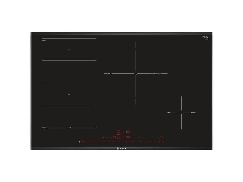 Bosch Induktionskochfeld PXE875DC1E Facetten-Design Einbau-Induktions-Kochfeld aus Glaskeramik