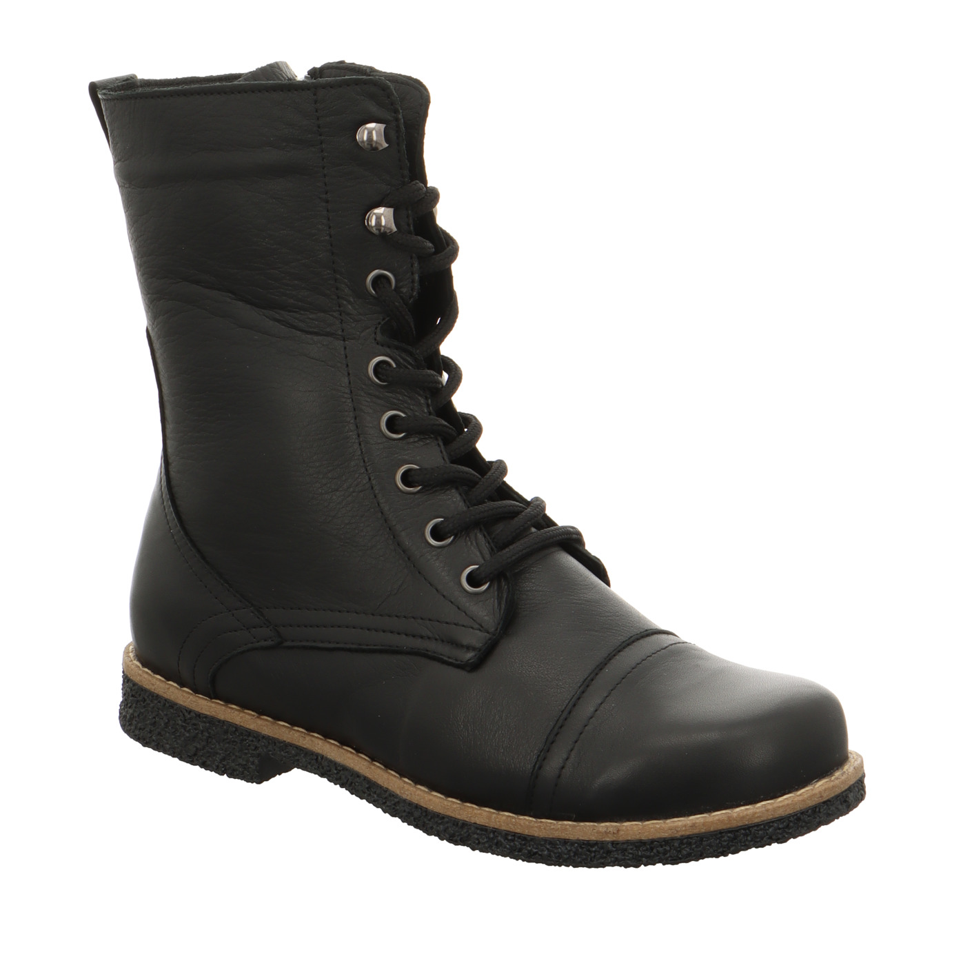 Schnürboots schwarz