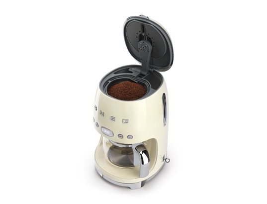 SMEG - Cafetière DCF02CREU crème