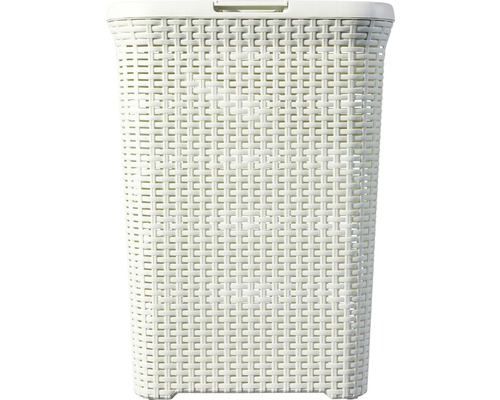 CURVER Style wasbox in rotanlook, 40 l, met klapdeksel