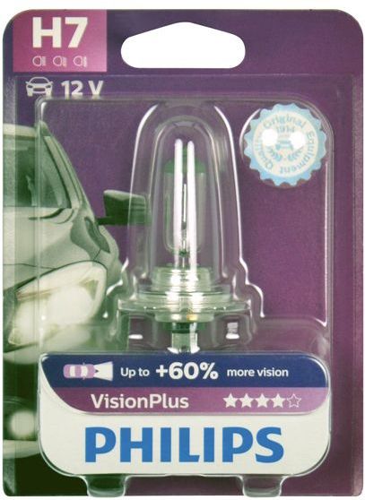 Philips - 12972VPB1 - H7 Koplamp - 55W - 12V - Visionplus