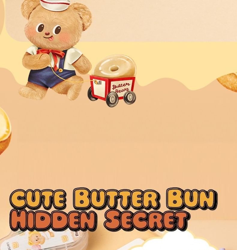 Butterbear - Butterbear Blind Box Pen - 0,5 mm (6 stijlen)