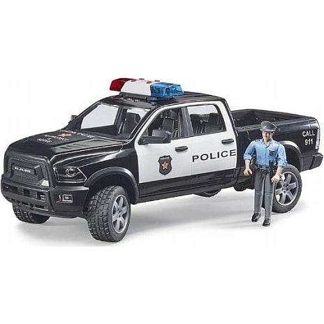 Politi Pickup og politimand