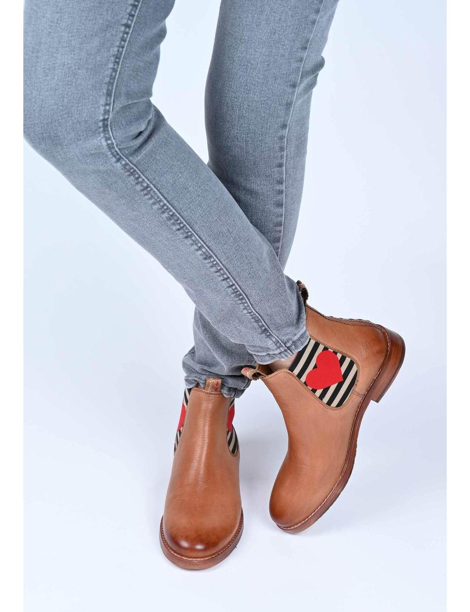 CHELSEA BOOT JULIA MIT HERZ
