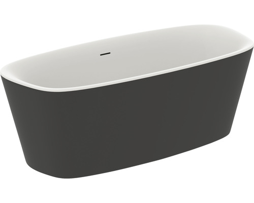 Ideal Standard Dea badkuip 75 x 170 cm zwart wit mat K8720V3