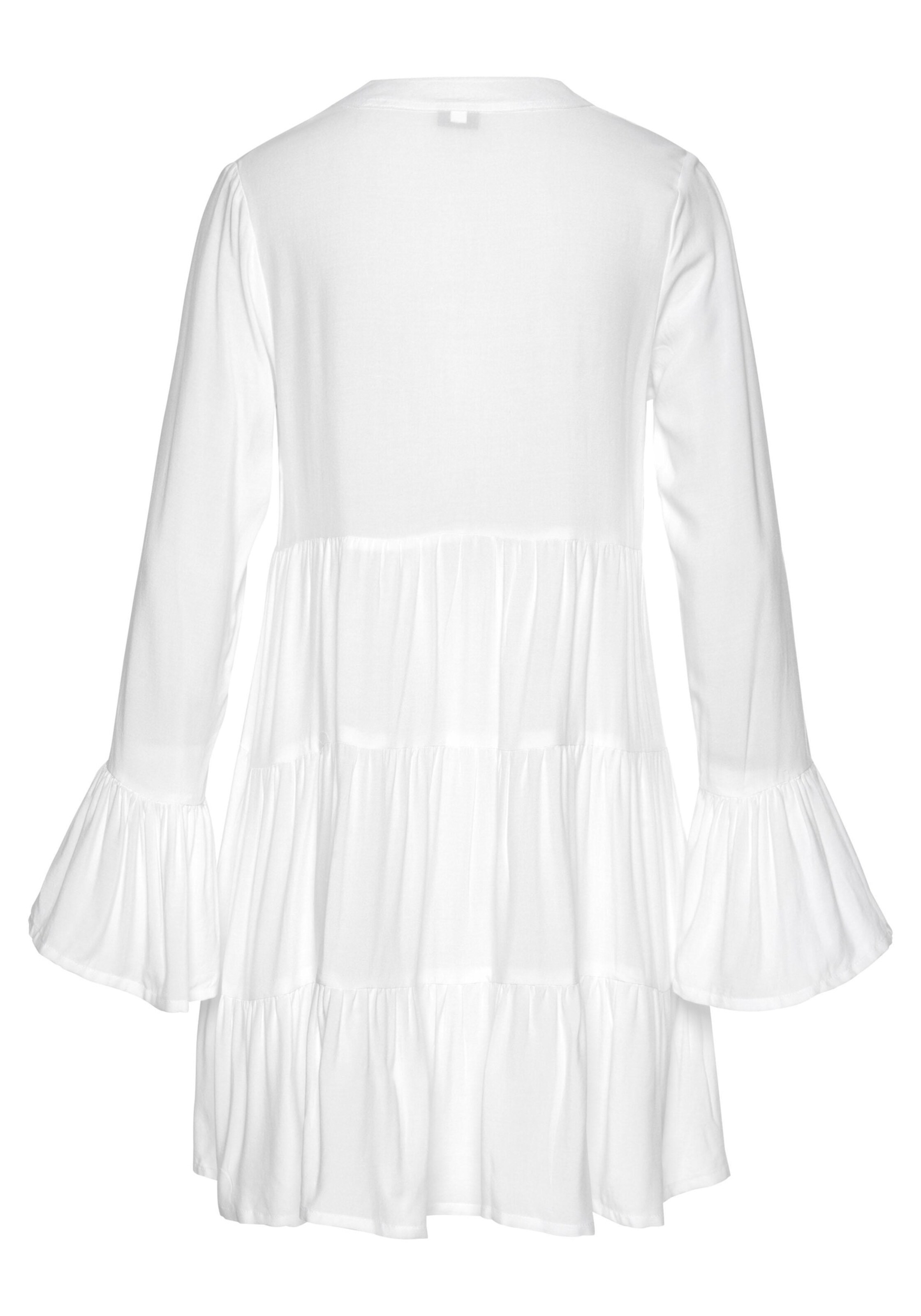 LASCANA Longbluse in offwhite