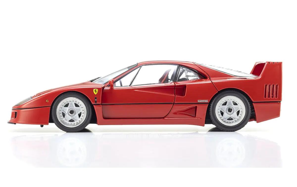 Ferrari F40 1987 Rot, 1:18<br>Detailgetreues Modellauto für Sammler im Massstab 1:18