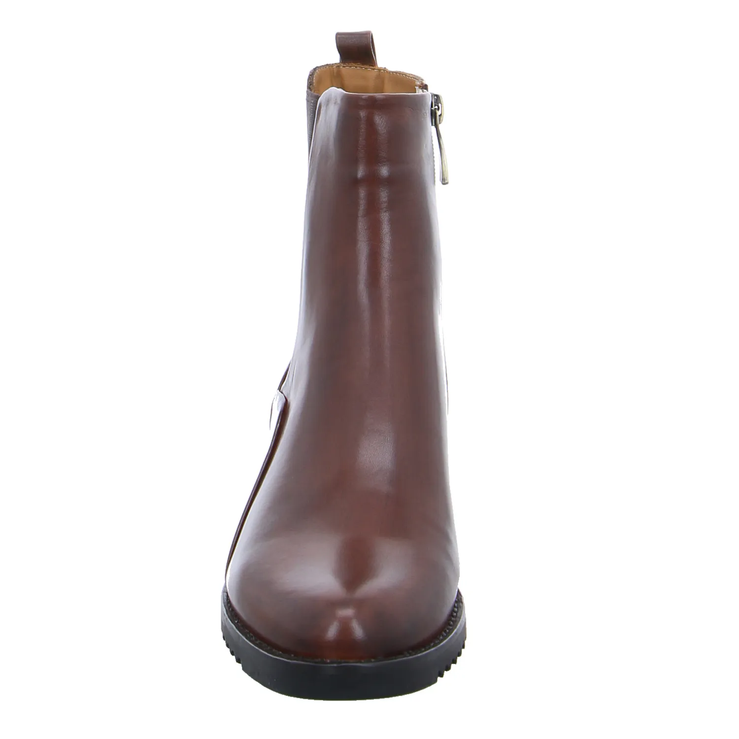 EVERYBODY Stiefelette Braun Leder