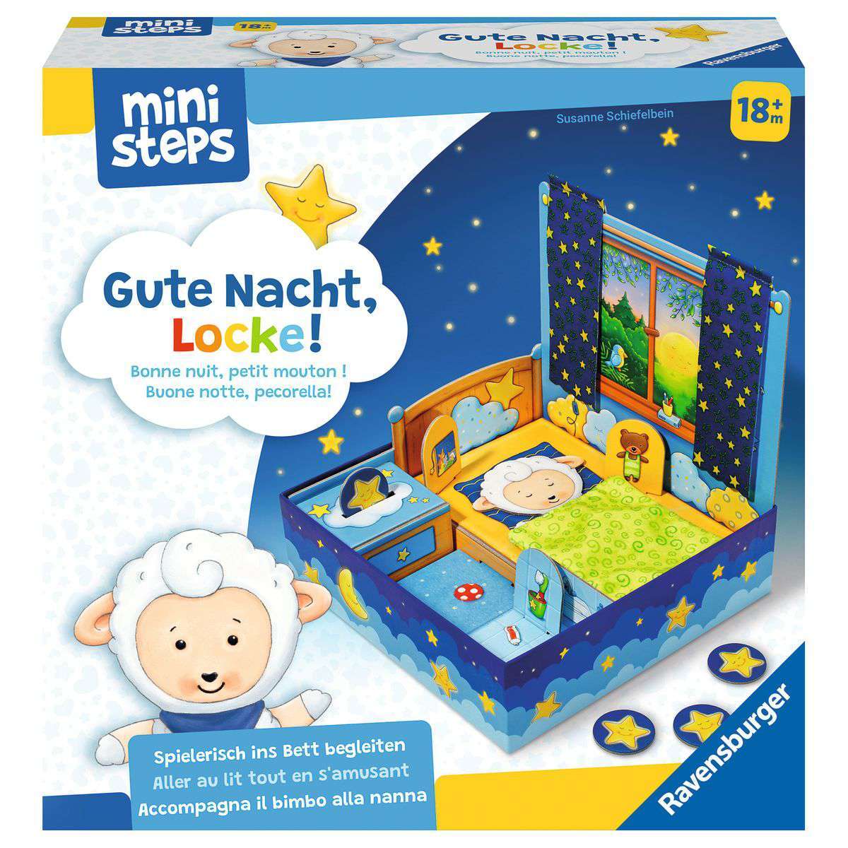 Ravensburger Spiel Gute Nacht, Locke!