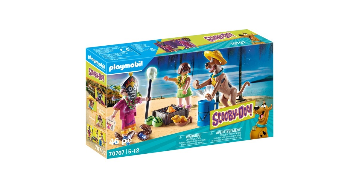 PLAYMOBILSCOOBY-DOO! - Avontuur met Witch Doctor Constructiespeelgoed  (70707)