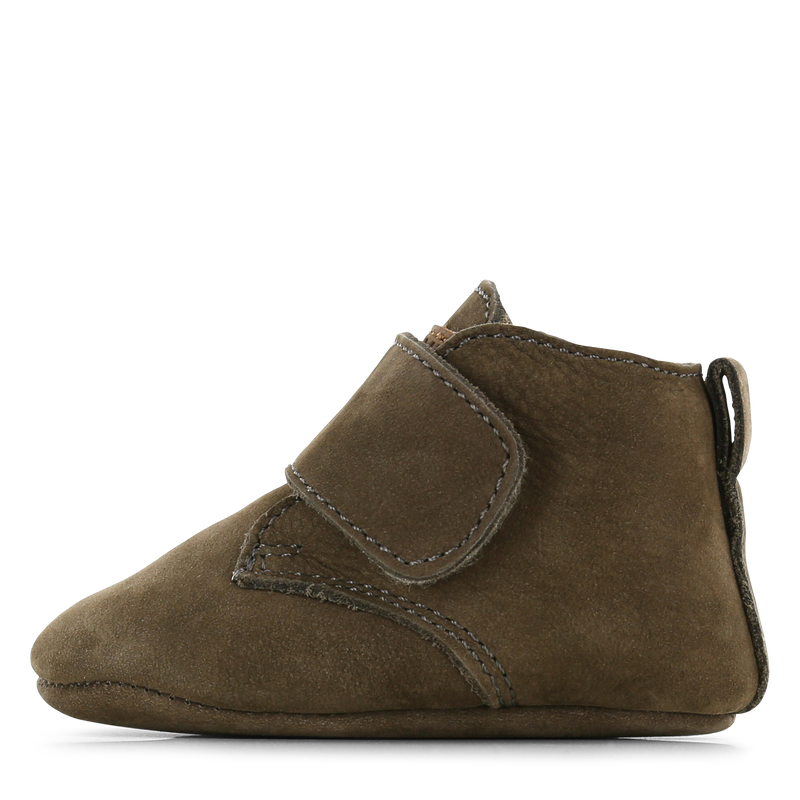 Shoesme Newborn groen slofje klittenband  | Jongens schoenen