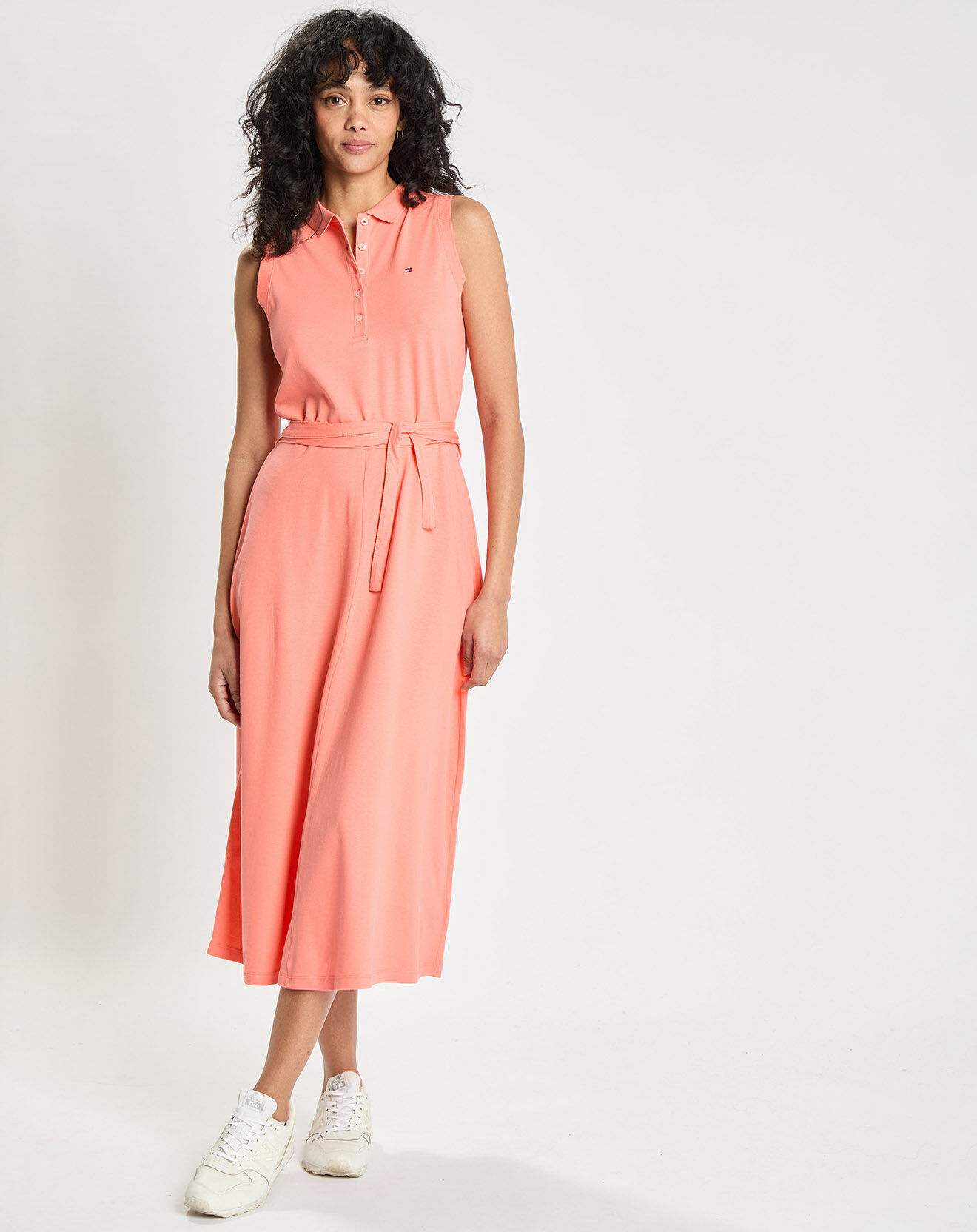 Tommy Hilfiger Robe polo Fit & Flare rose