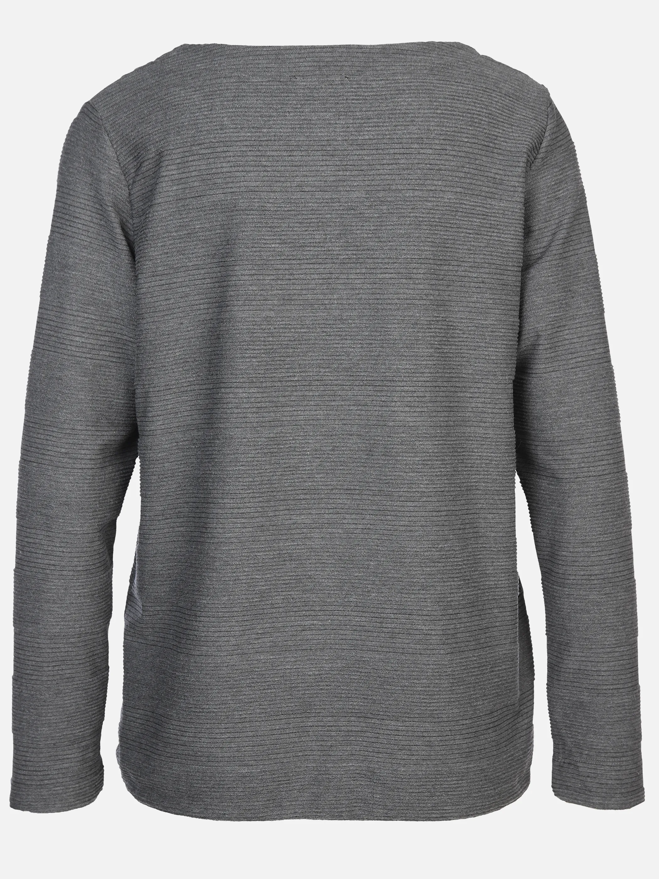 Damen Struktur-Shirt mit Streifenoptik