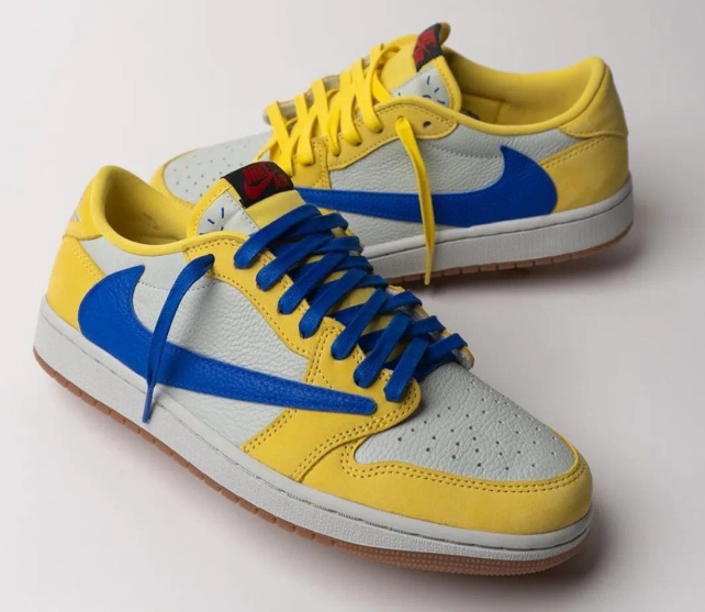 Travis Scott x Jordan Air Jordan 1 Low Canary