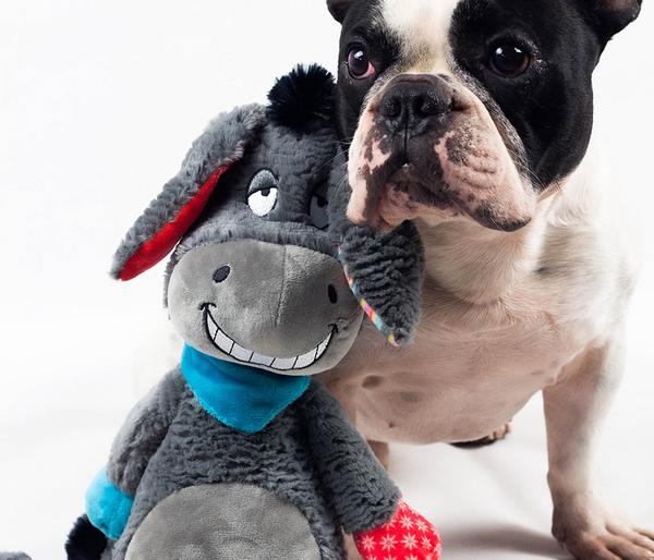 Nobby Hundespielzeug Plüschesel