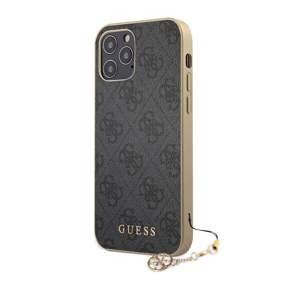 iPhone 12 / iPhone 12 Pro Charms Hardcase Hülle (GUHCP12MGF4GGR) - Schwarz