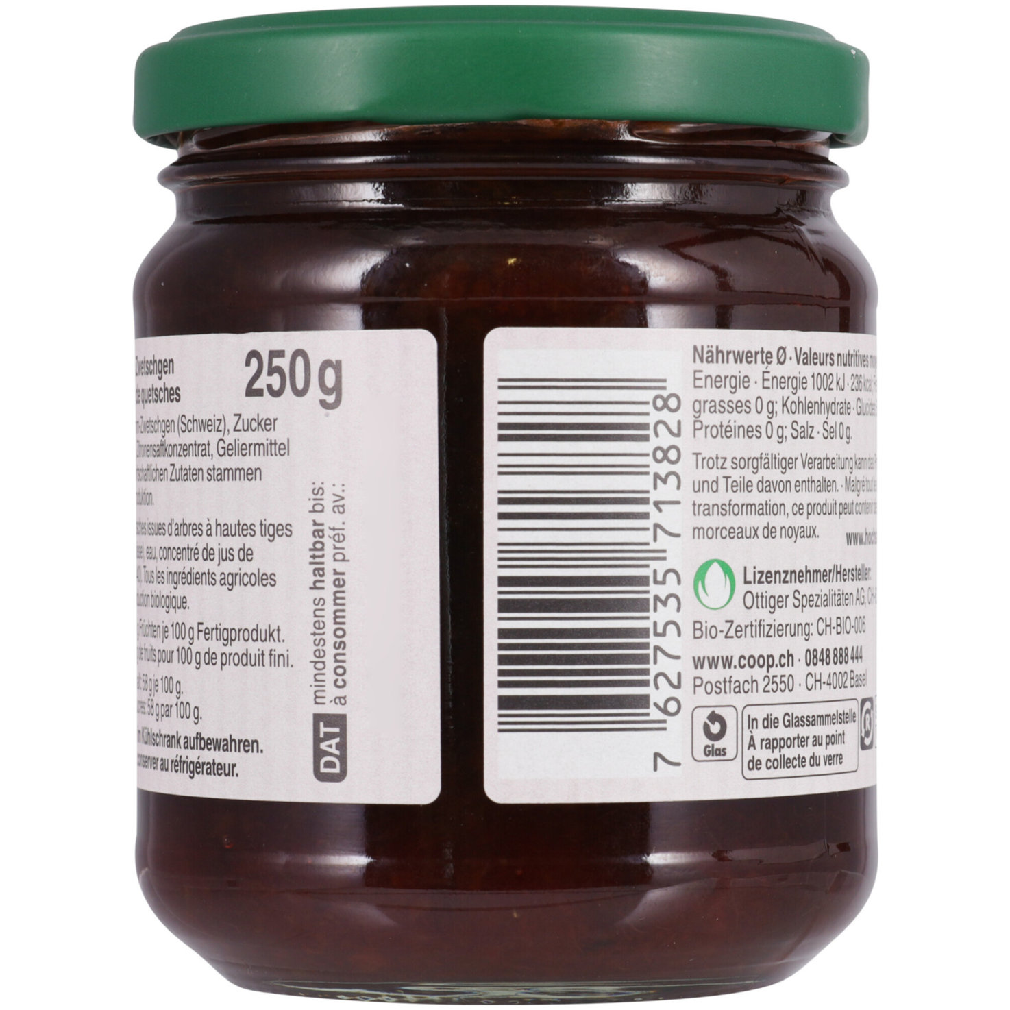 Naturaplan Bio Schweizer Zwetschgen Konfi
