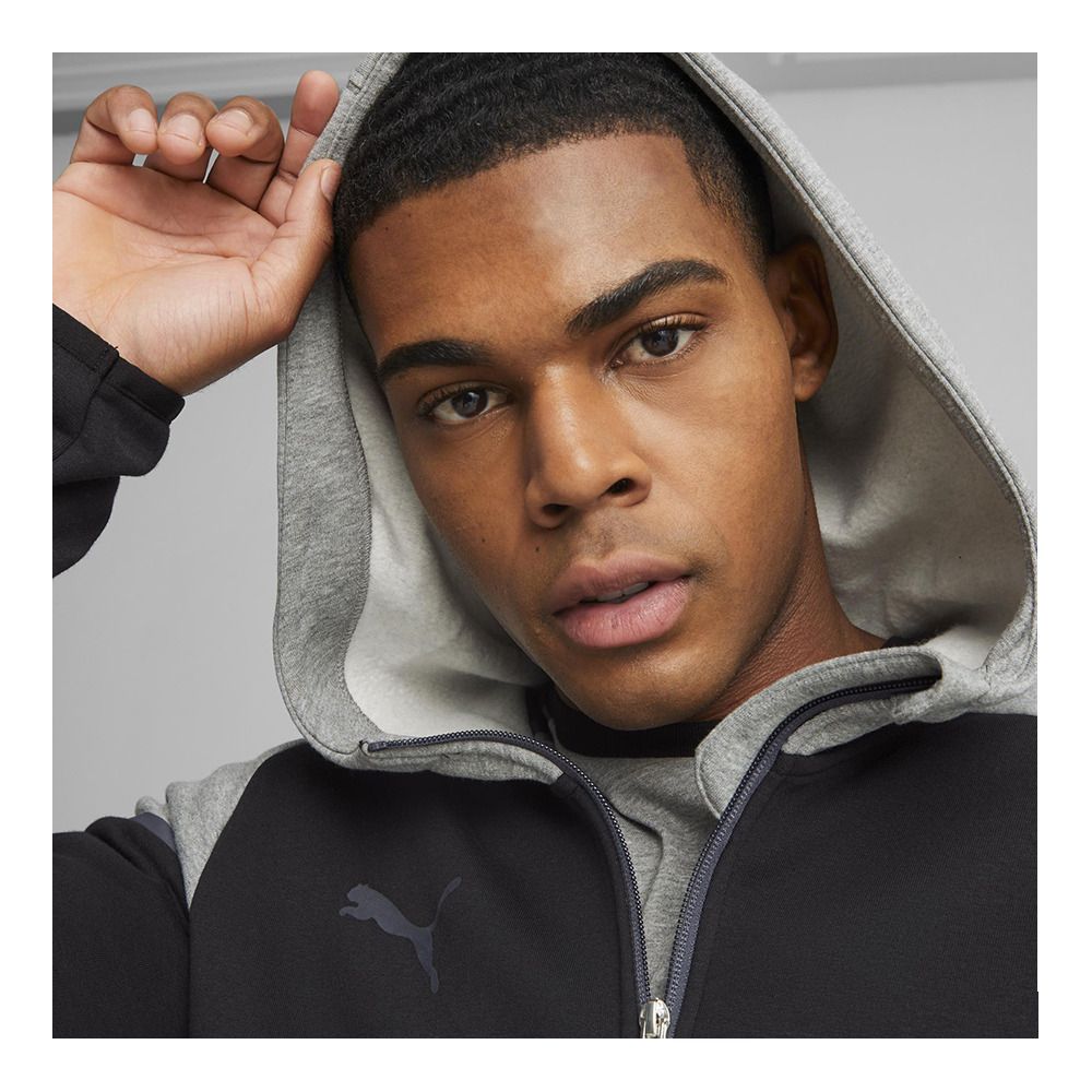 Puma TEAM CUP CASUALS - Sweat Homme puma black