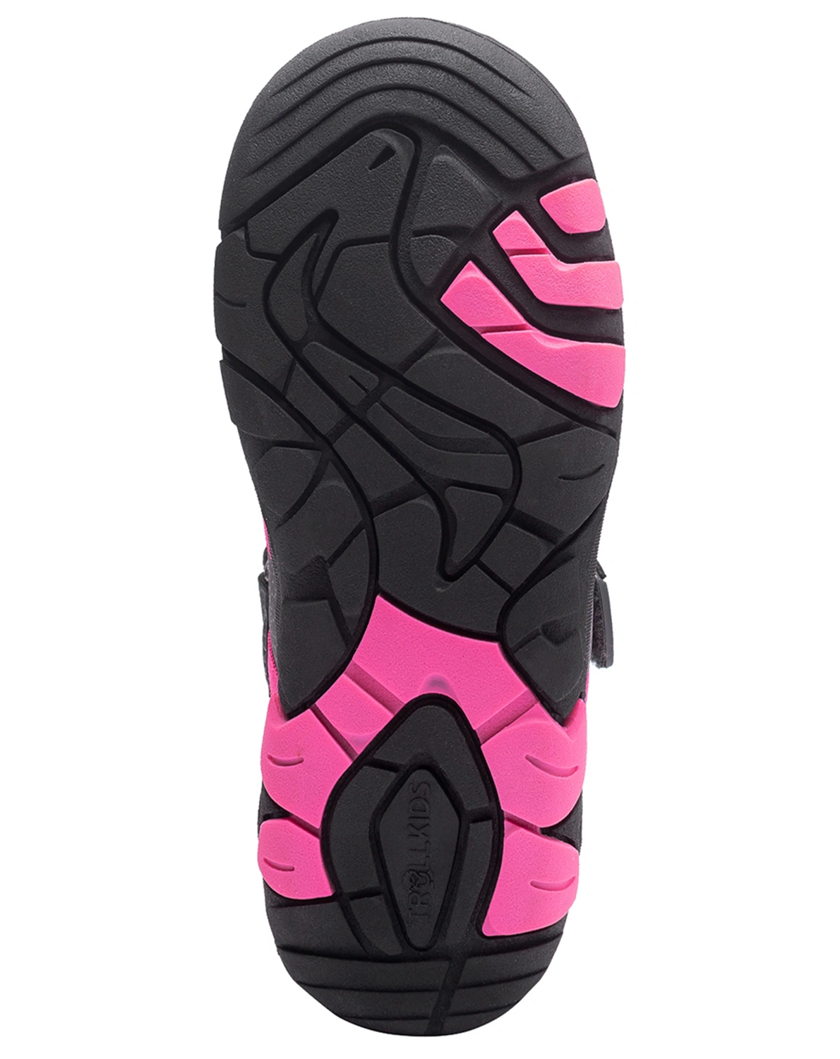 Trekking-Sandalen KROKSAND in anthracite/pink
