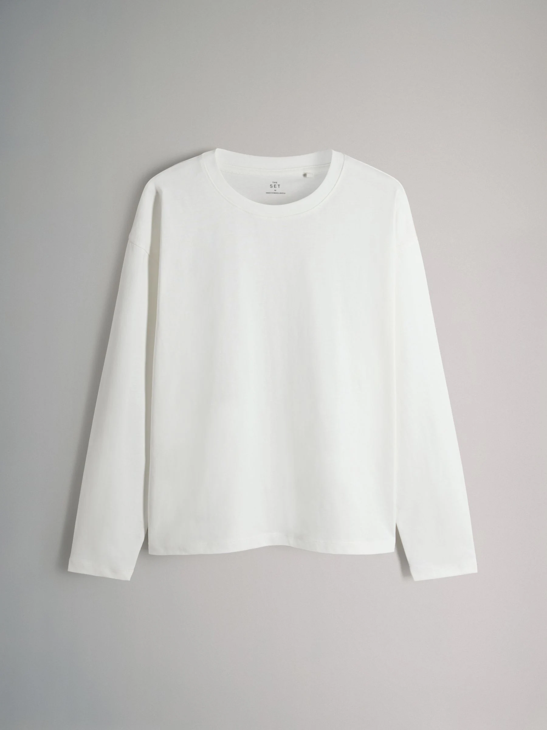 Chocoladebruin/Bessen/Strepen/Crème - The Set 4 Pack Heavyweight Relaxed Long Sleeve T-Shirts