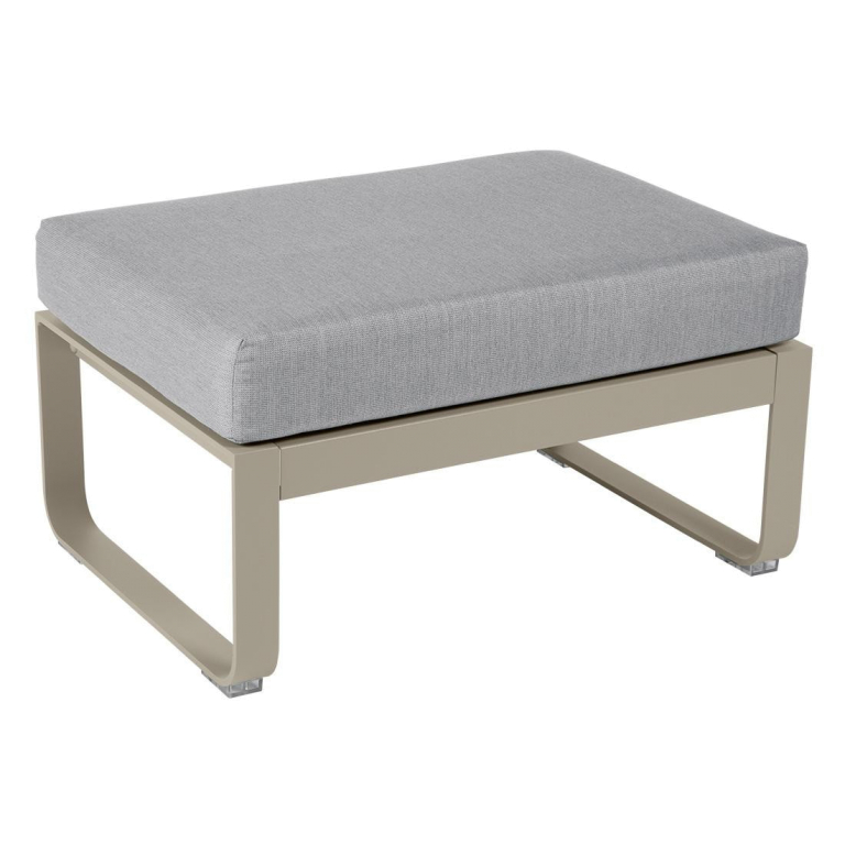 Fermob Bellevie hocker kussen flannelgrijs Nutmeg