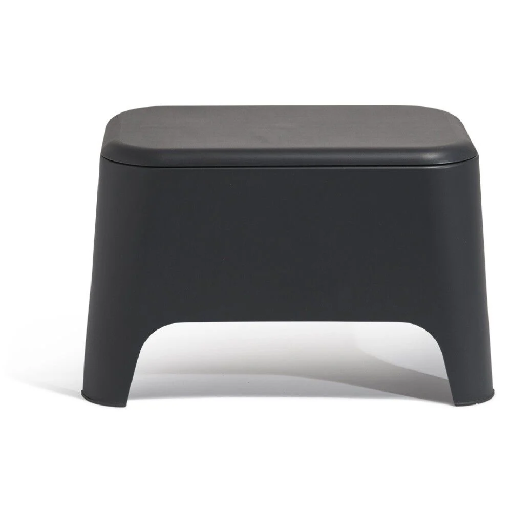 Table basse coffre Gary gris anthracite