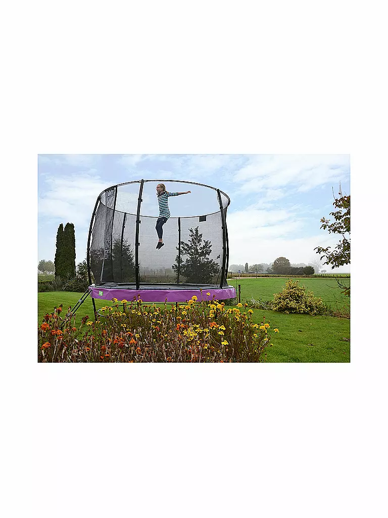 EXIT TOYS Elegant Premium Trampolin 305cm mit Deluxe Sicherheitsnetz keine Farbe