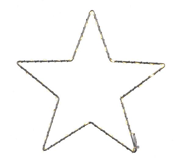 Dehner LED-Stern-Silhouette, 40 LEDs,