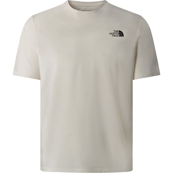 T-shirt THE NORTH FACE TOPOGRAPHIC FOUNDATION S/S TEE WHITE DUNE