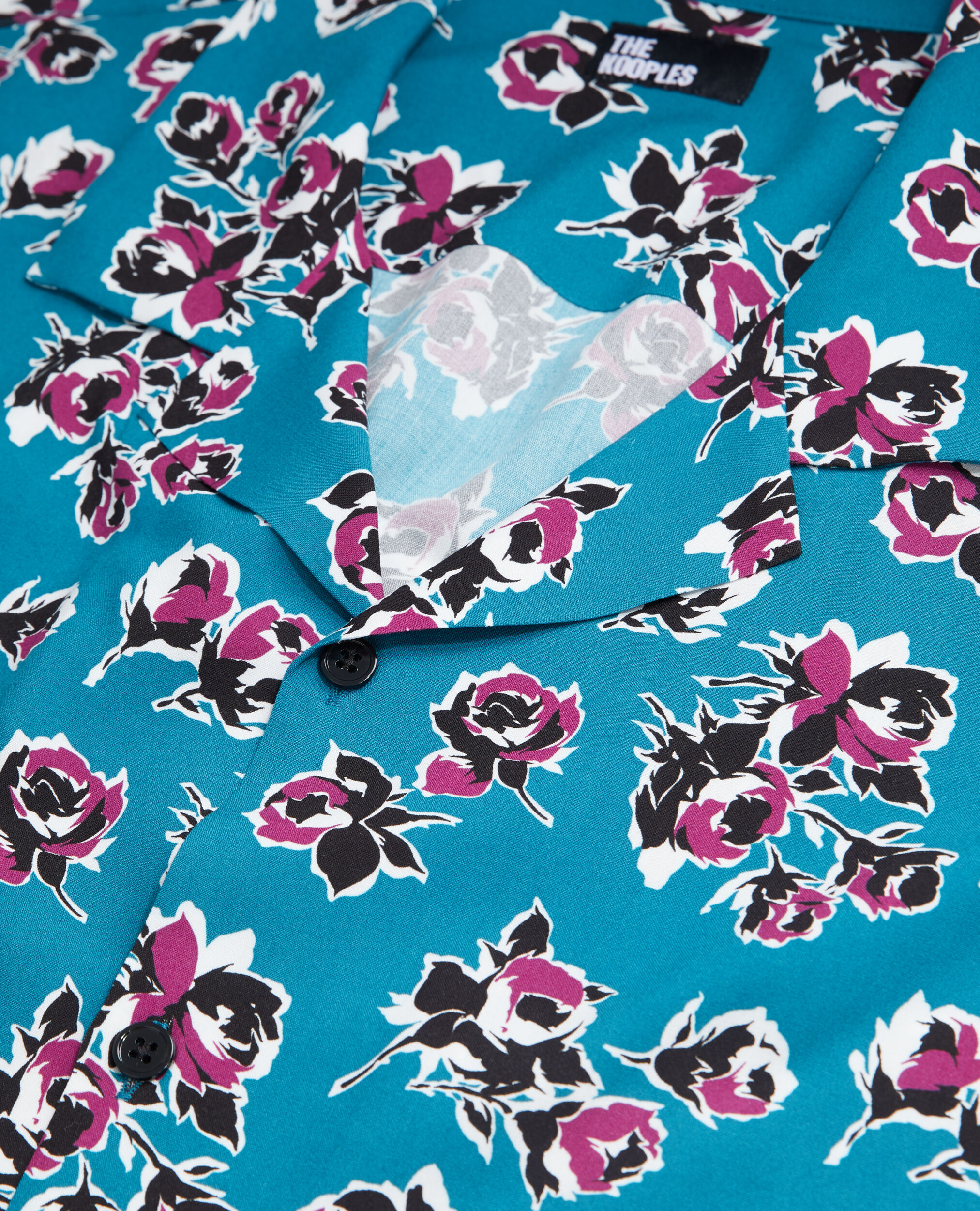 Chemise imprimée manches courtes