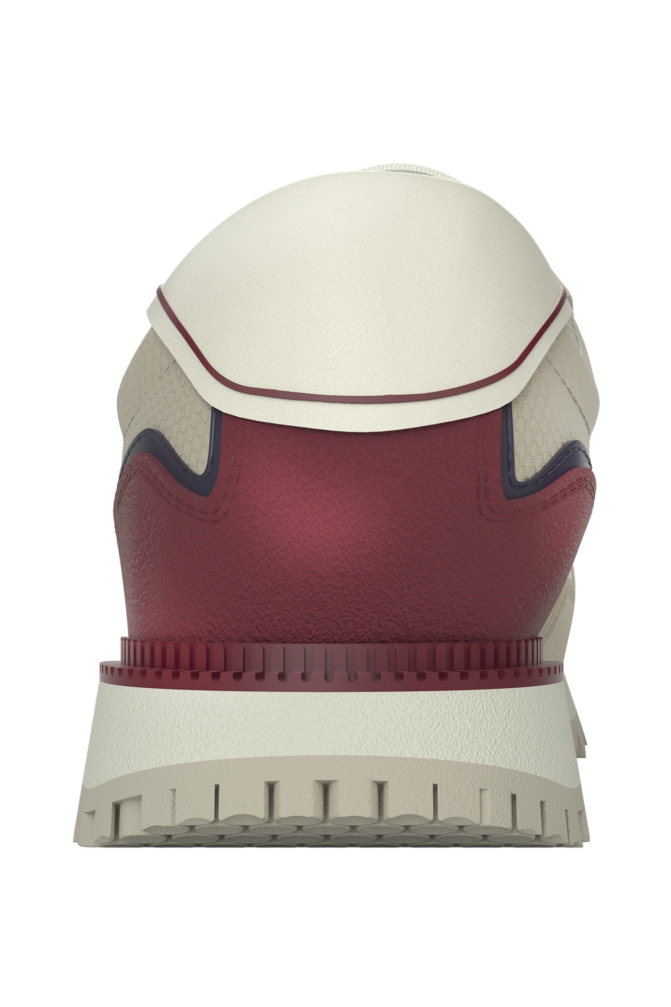 Tênis feminino Tommy Jeans com uma mistura de materiais.