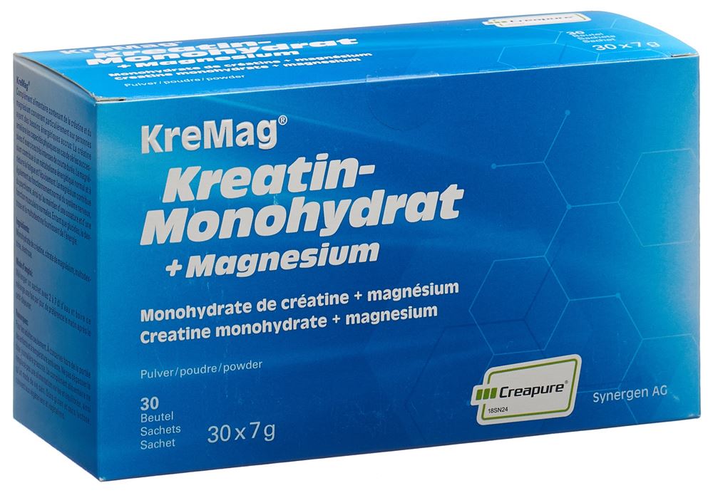 KREMAG Kreatin & Magnesium Plv Btl 7 g