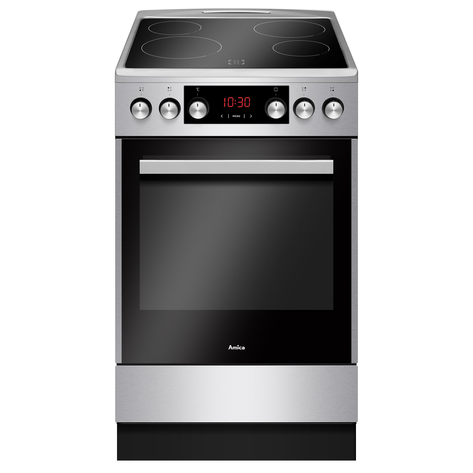 AMICA Elektro-Standherd SHI 905 100 E - Edelstahl - A