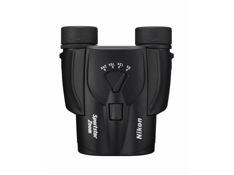Nikon Fernglas Sportstar Zoom 8-24 x 25 Schwarz Fernglas für schnelles und stufenloses Zoomen