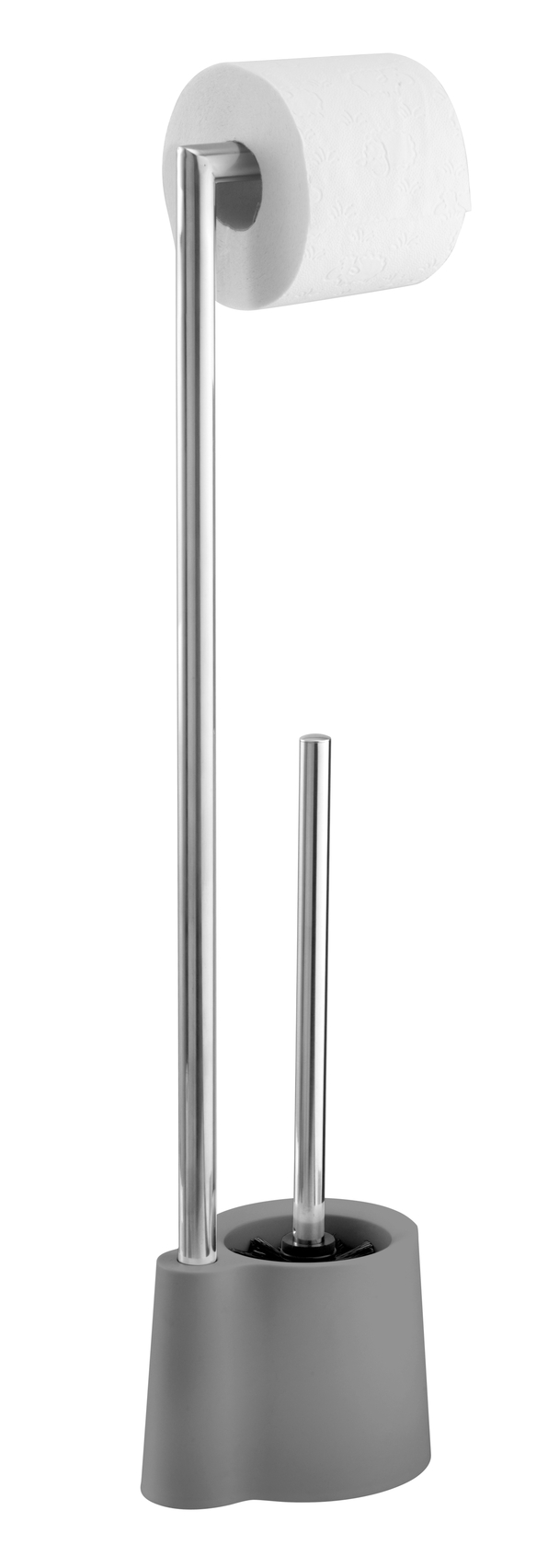 Wenko Avola wc-boy RVS glanzend/grijs