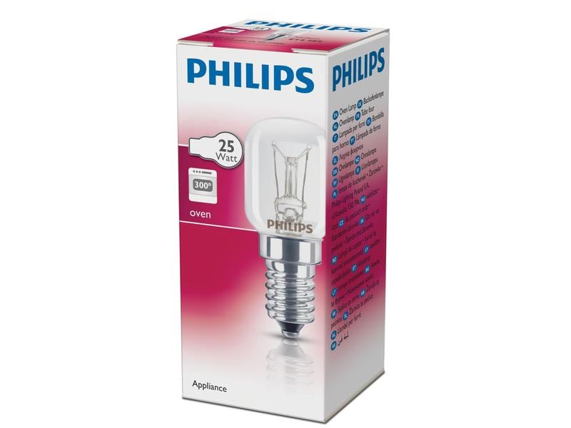 Philips Professional Lampe Backofen 25W E14 230-240 V T25 C Backofenleuchtmittel