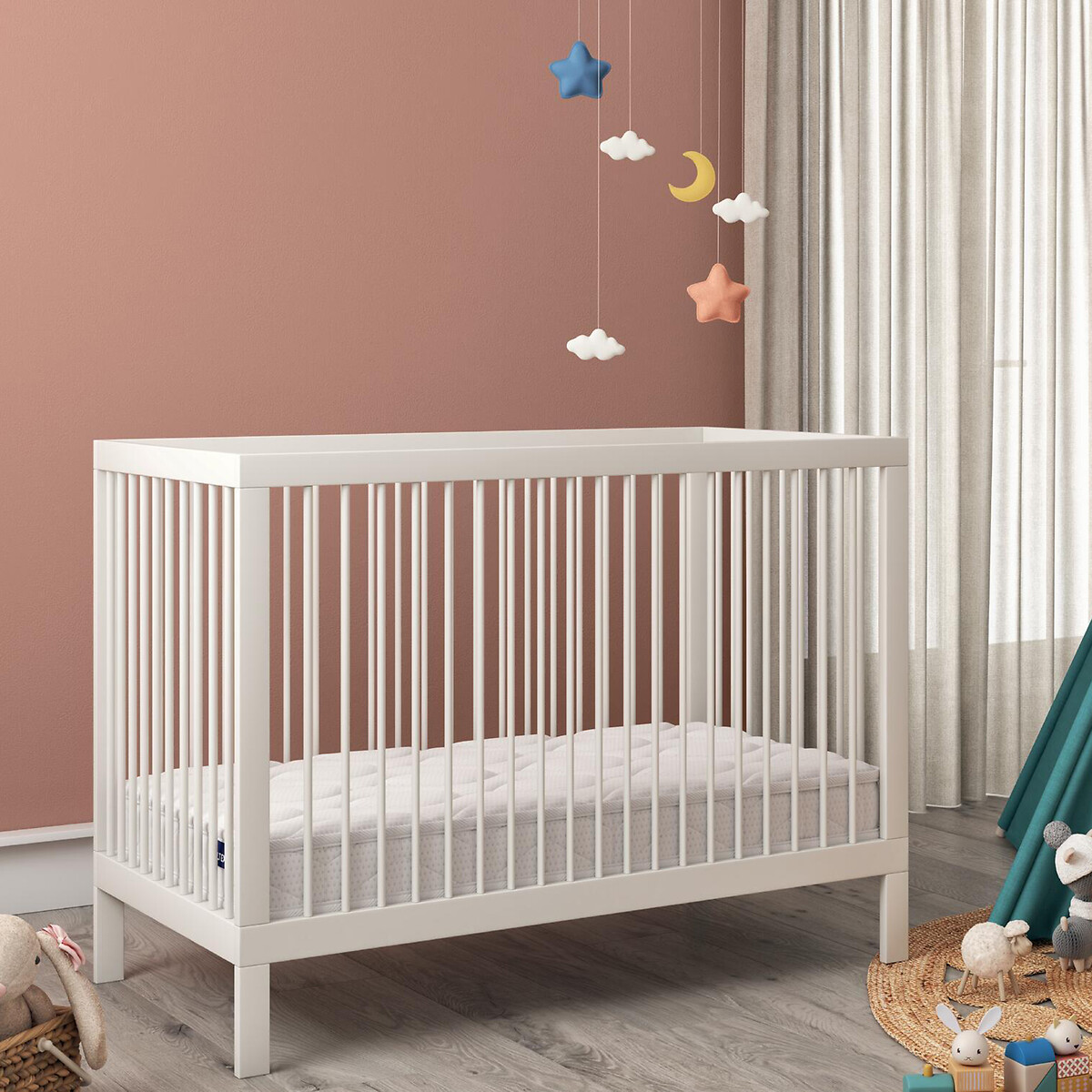 BULTEX<br>Colchão de nanoespuma para bebês, altura 12 cm