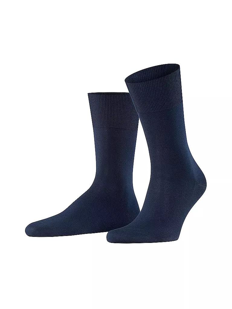 FALKE Socken FIRENZE dark navy blau