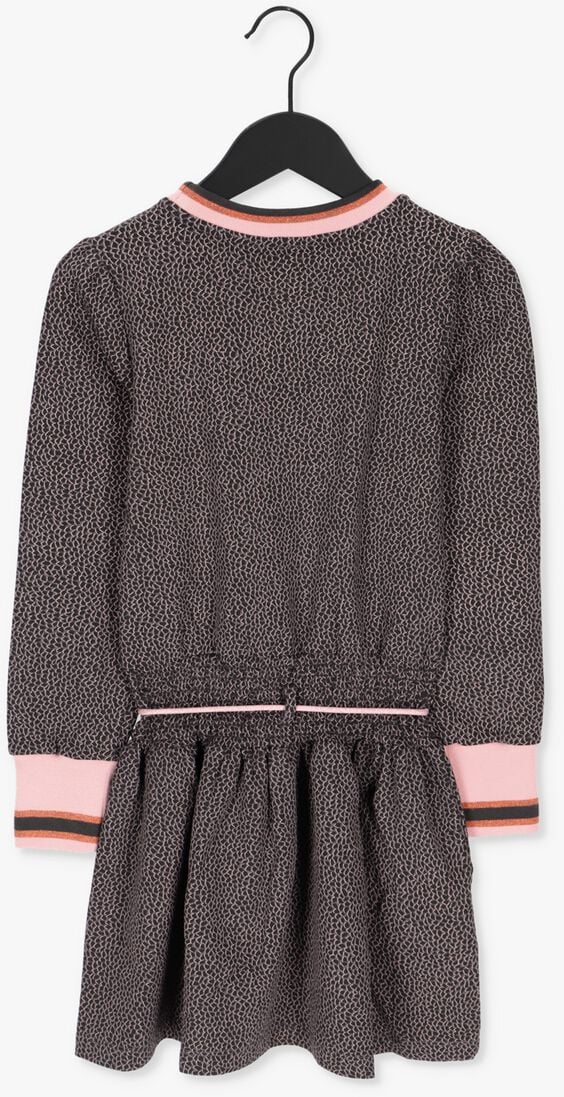 NONO zwarte nono mini jurk n208-5810