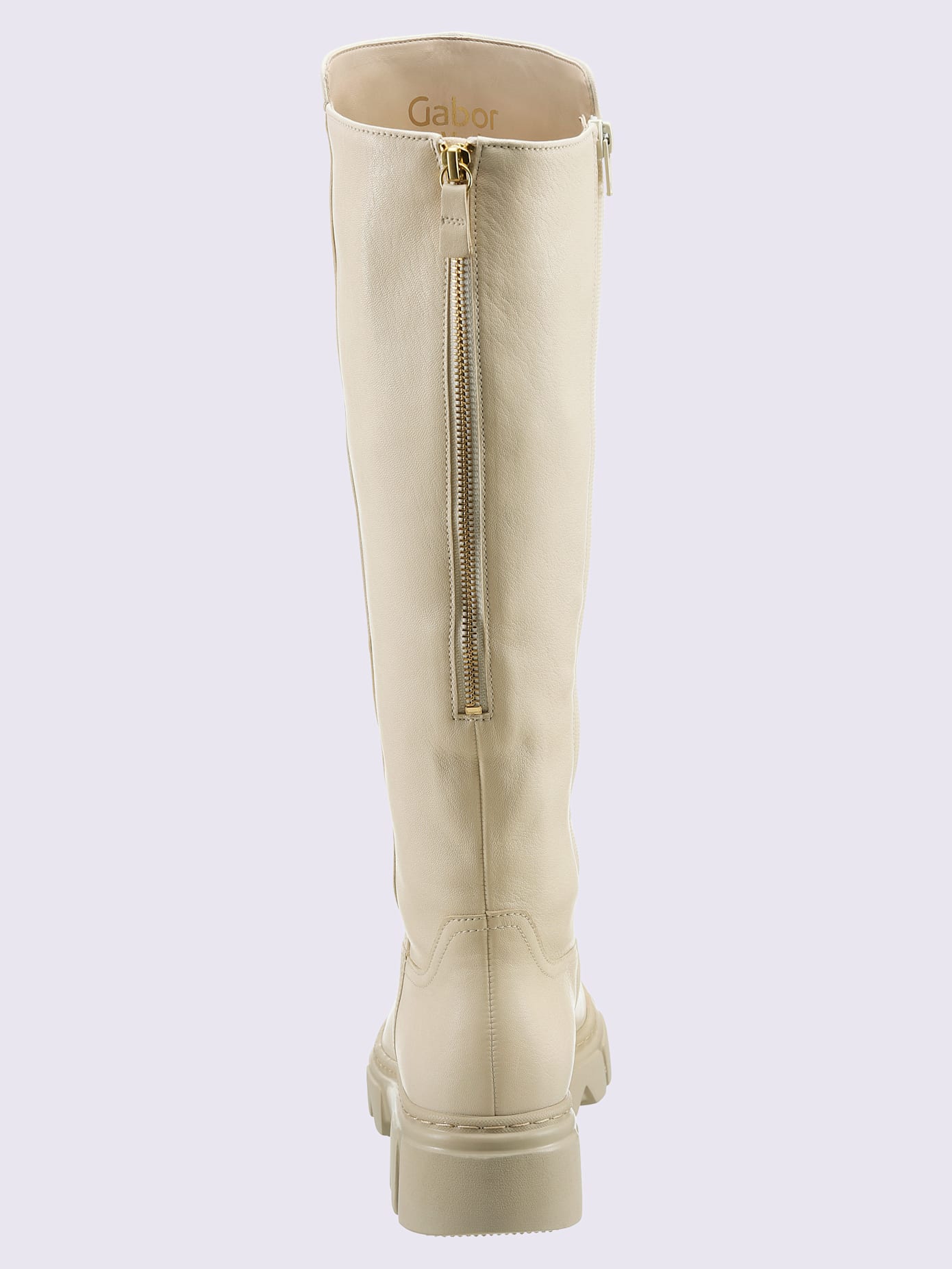 Bottes en cuir nappa d'agneau et de mouton ou cuir nappa de veau