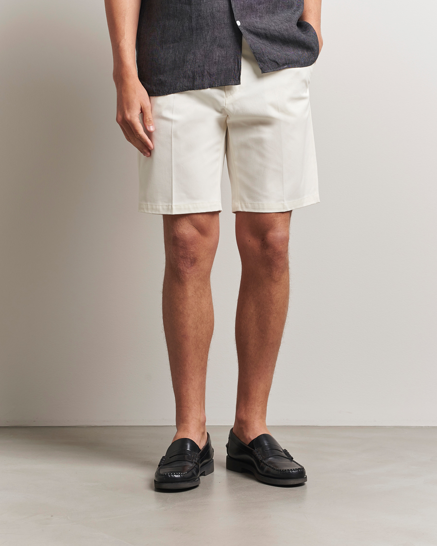 Tiger of Sweden Tenut Cotton Shorts Soft White