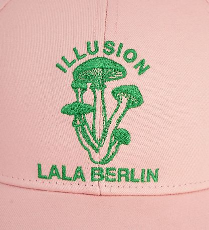 Lala Berlin Kappe - Heka - Sea Shell m. Grün