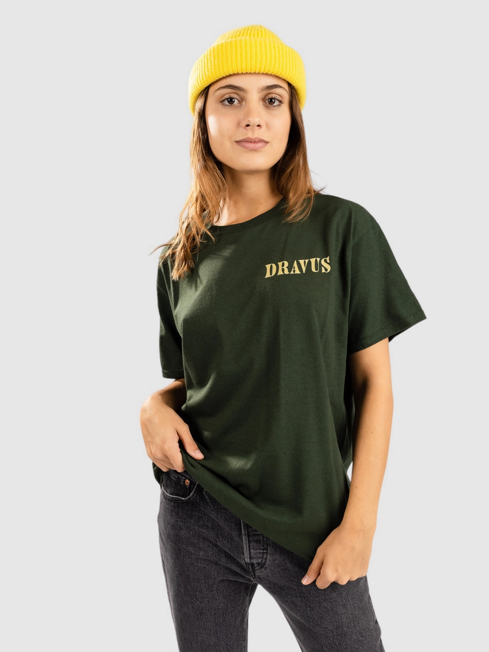 Dravus Tropics + Optics T-Shirt dark green
