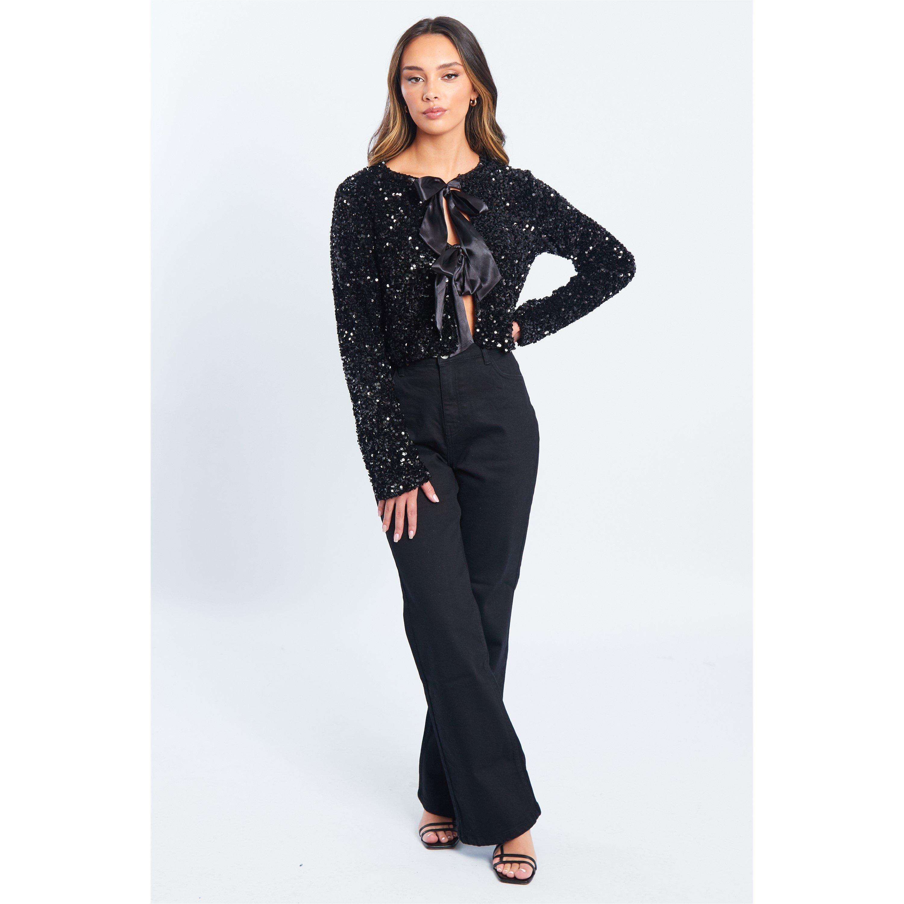 Be You BY Sequin Bow Jacket