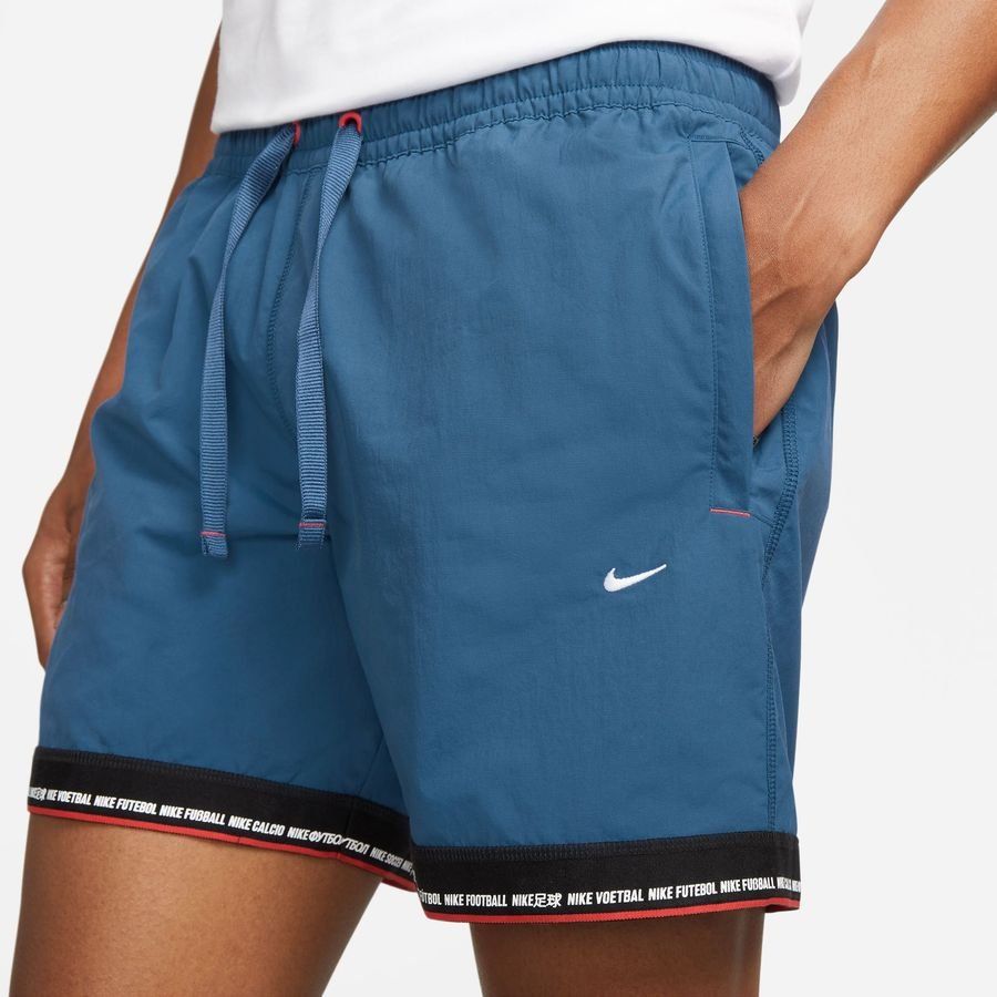 Nike F.C. Short de Foot Tribuna - Bleu Marine/Rouge/Blanc