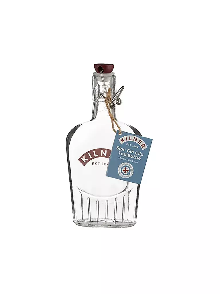 KILNER Gin Flasche 300ml Glas transparent