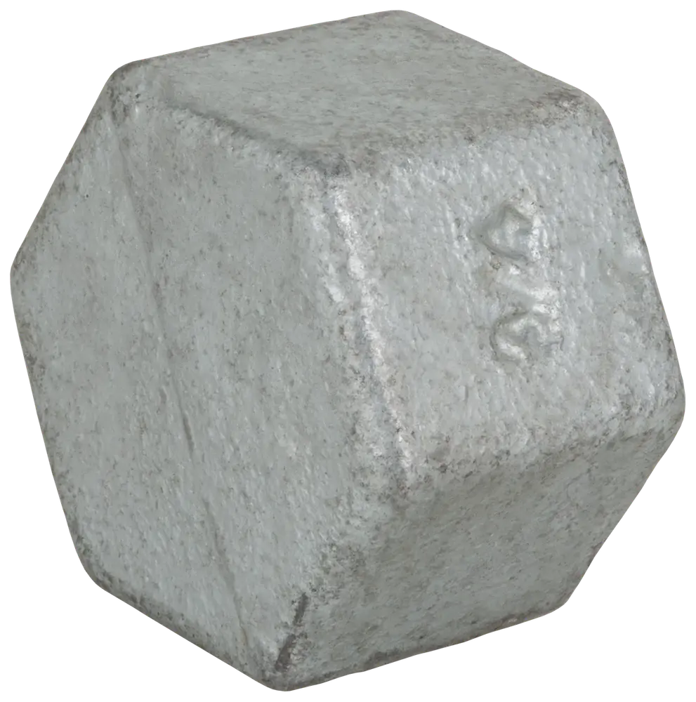 Slutmuffe 3/4'' - galvaniseret