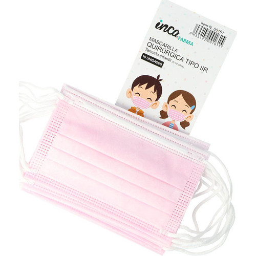 Inca - Farma Mascarilla Quirúrgica Iir Infantil Made In Spain rosa