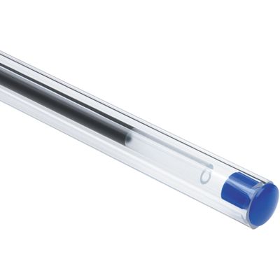 BIC Cristal - 50 Stylos à bille - bleu - 1 mm - pointe moyenne
